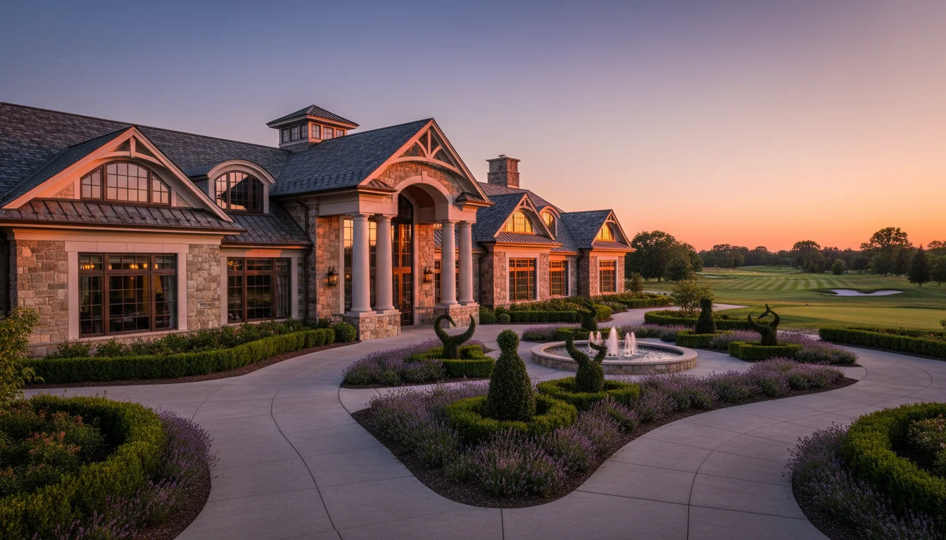 The clubhouse at Lionhead Golf Club and Conference Centre